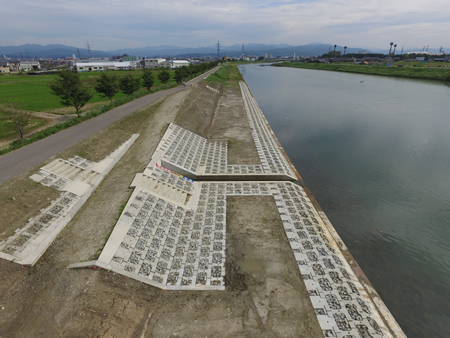 二級河川犀川広域河川改修工事（観音堂付帯工その1）