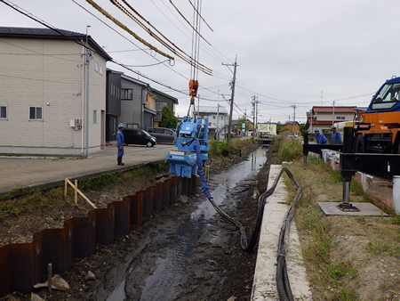 問屋雨水幹線改良工事